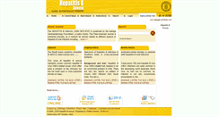 Desktop Screenshot of hepatitisbannual.org